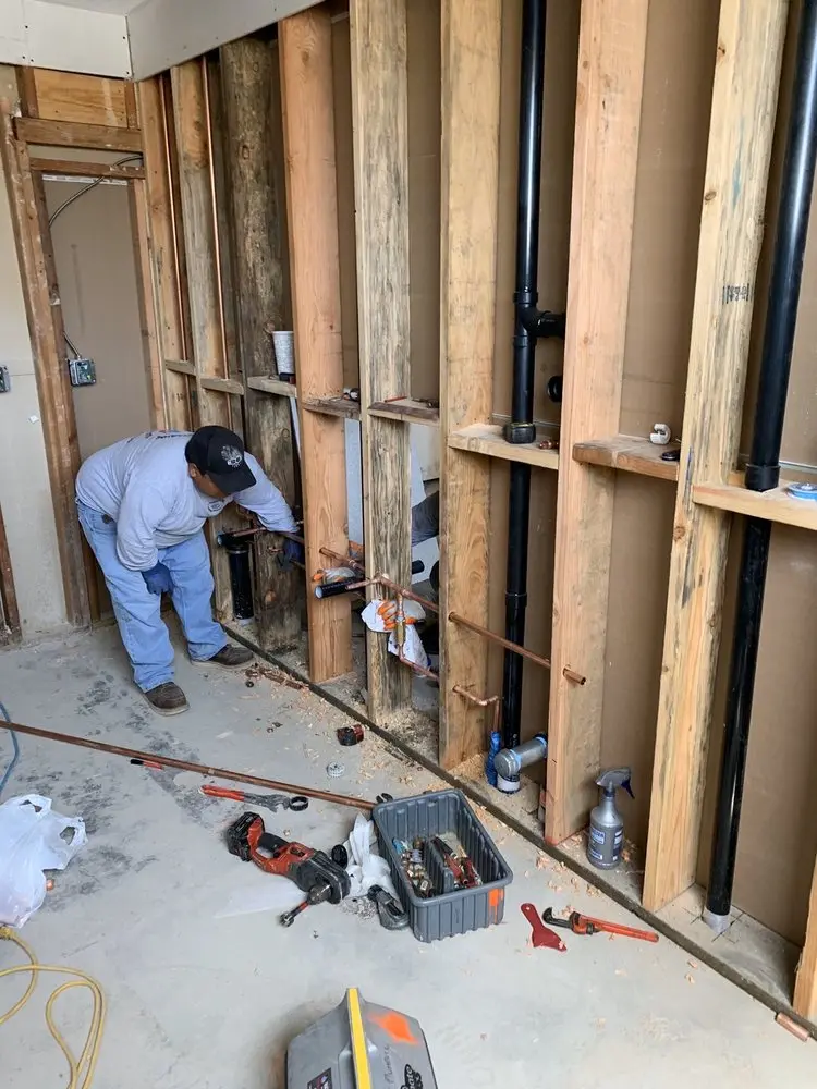 Commercial rough-in plumbing for Commercial Plumbing in College Heights
